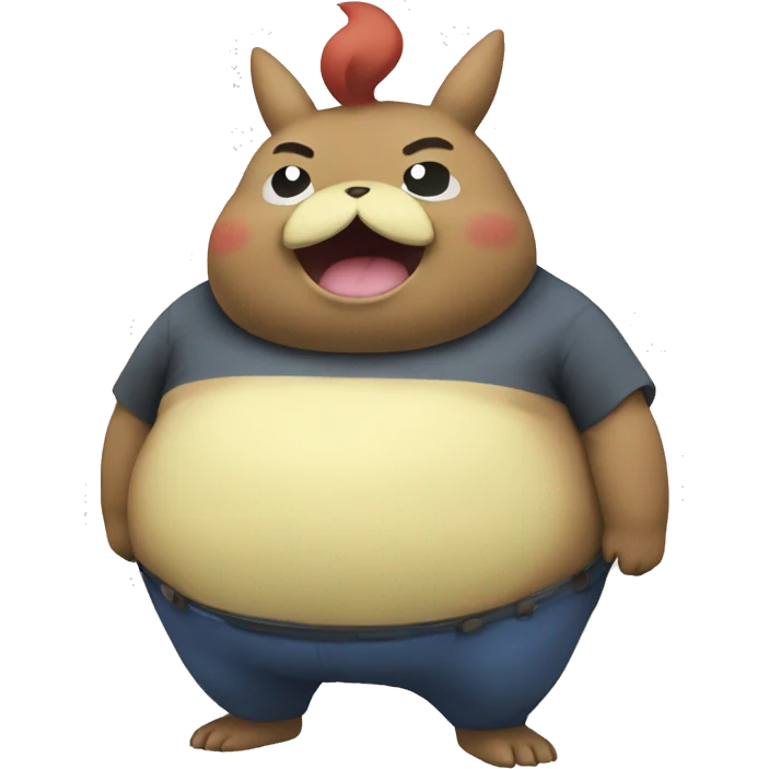 Fat Pokemon  emoji