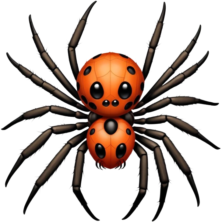 Spider with trypophobia  emoji