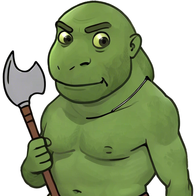 Bald caveman emoji