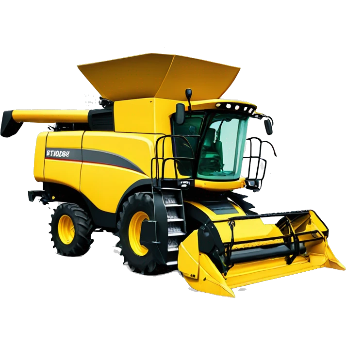combine harvester dc70 emoji