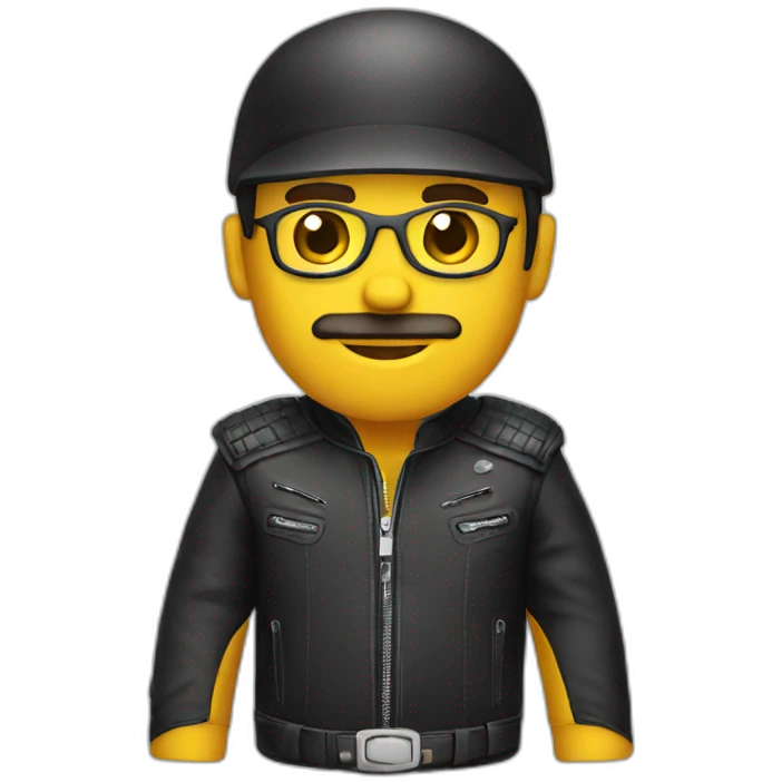 Biker emoji