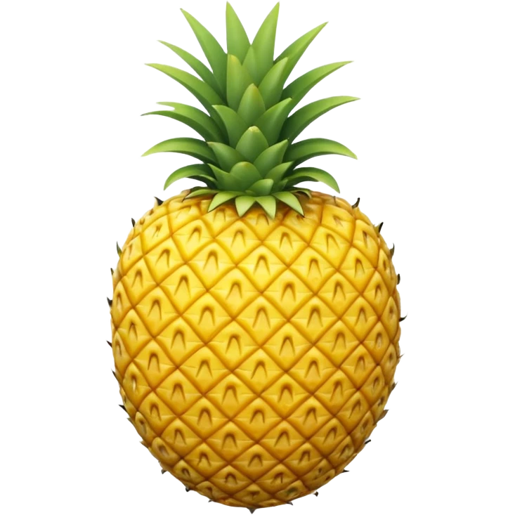 pineapple themed heart emoji
