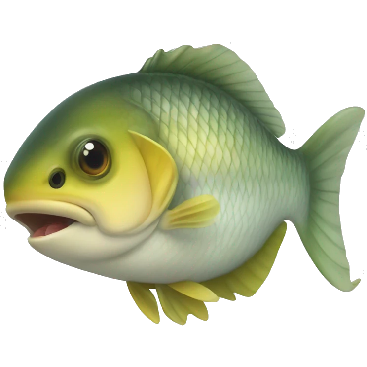 Poisson en mose O_O emoji