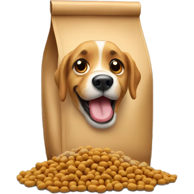 dog food bag emoji