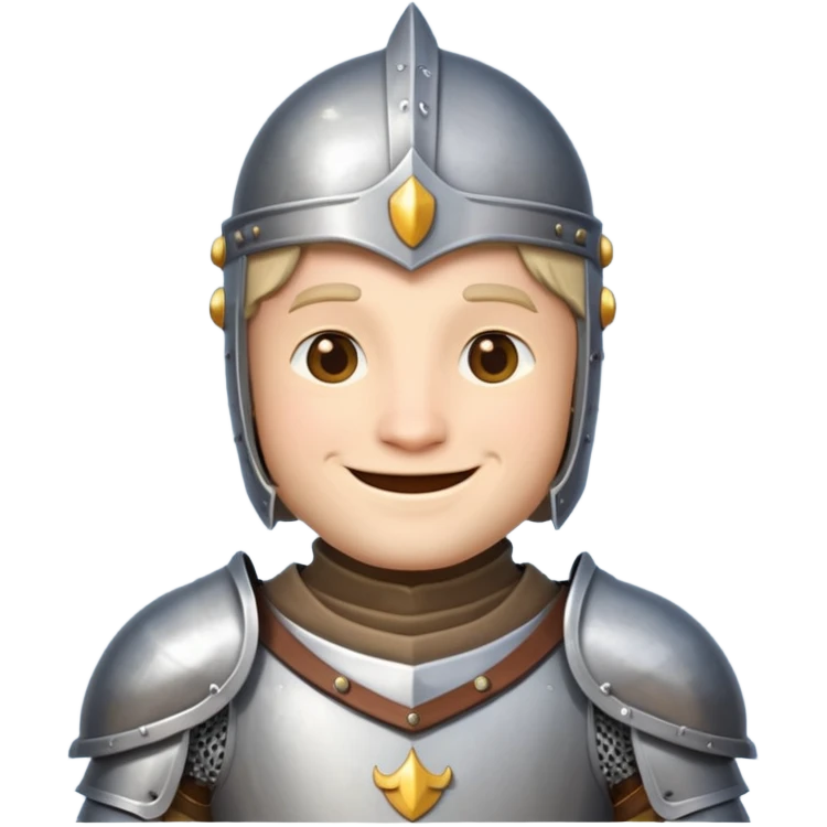 CLash-of-clans-aesthetic-friendly-knight-portrait-emoji-with-a-noble-armored emoji
