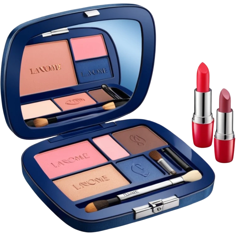 Make up kit lancome denim design emoji