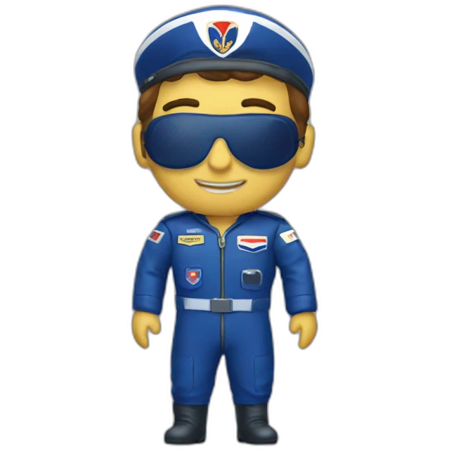 Pilote patrouille de france emoji
