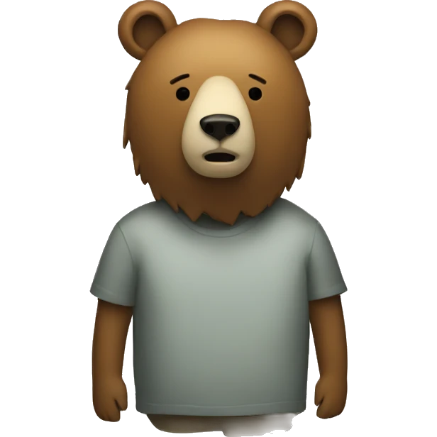 radiohead bear emoji