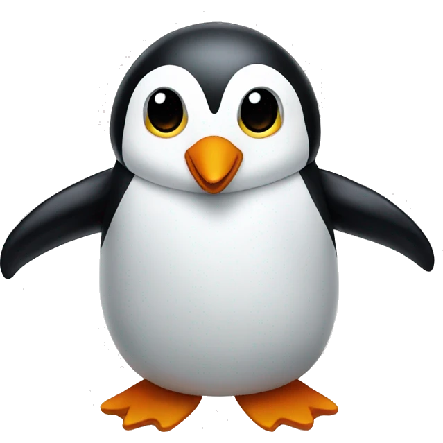 penguin high emoji