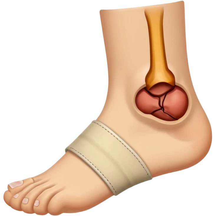 broken ankle  emoji