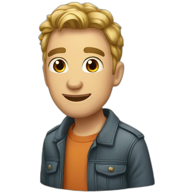 Холодный человек emoji