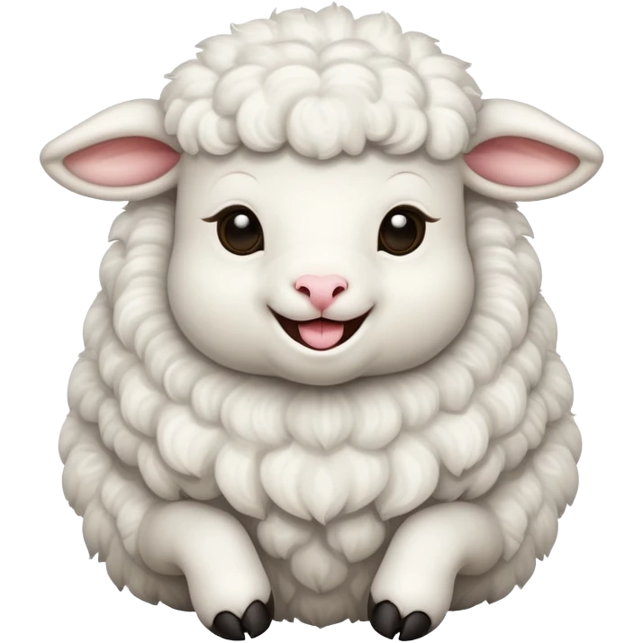 laughing lamb with occult symbols emoji