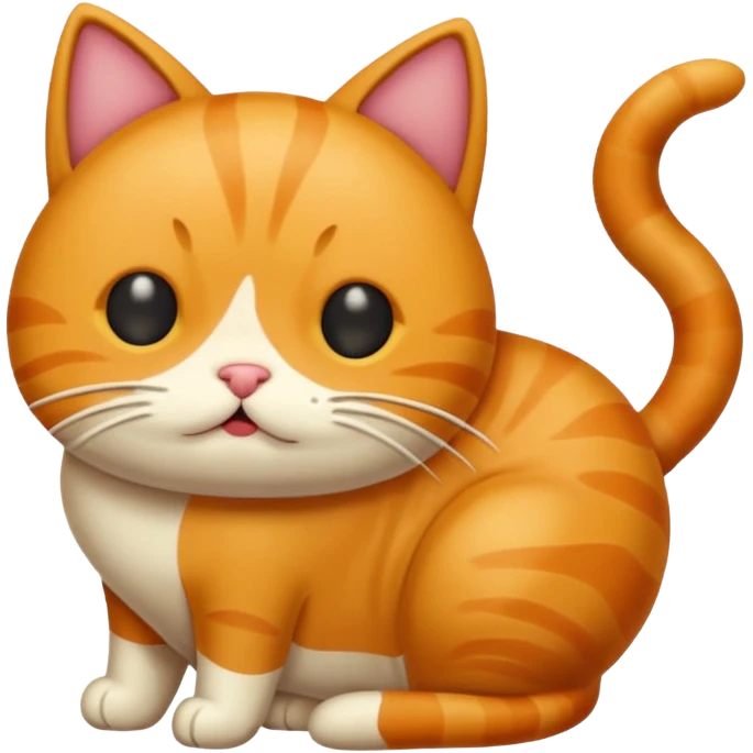cat pooping icon emoji