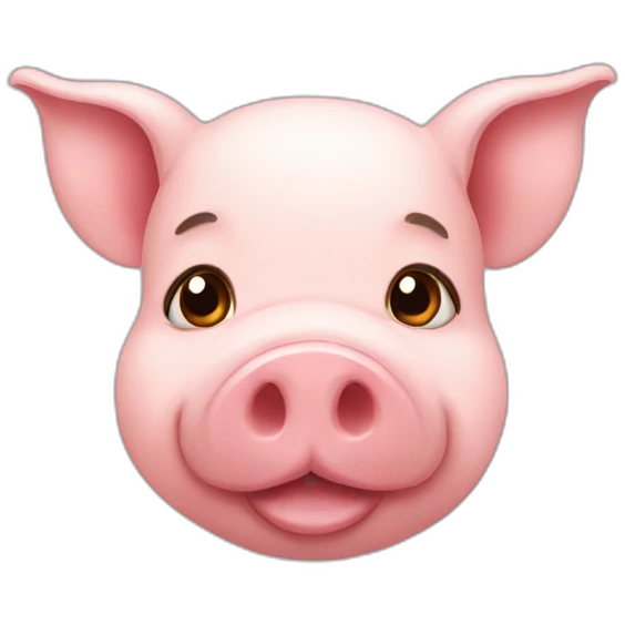 french pig emoji