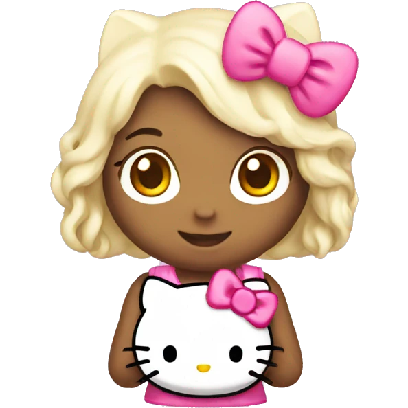 Hello kitty emoji