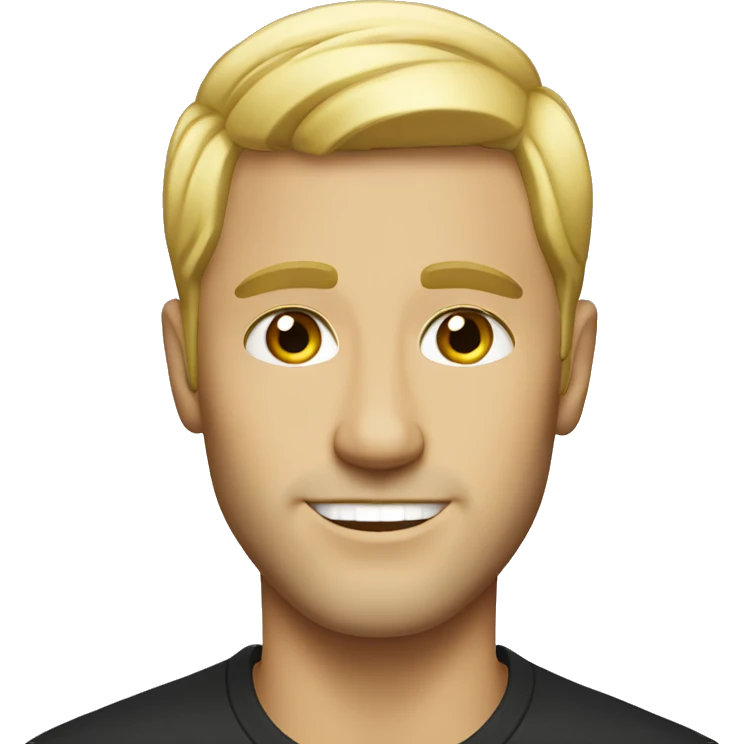 rich blonde guy emoji