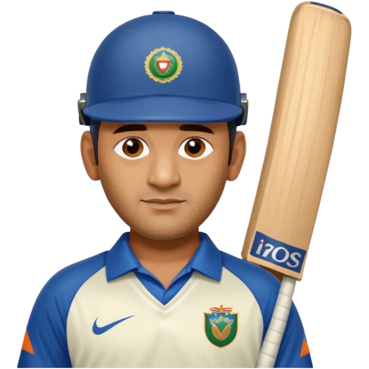 MS Dhoni emoji