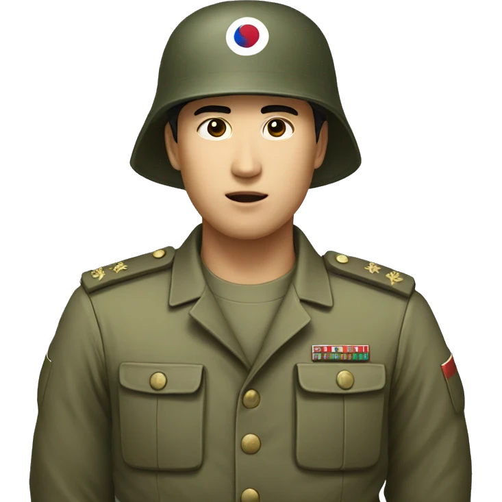 Korean army emoji