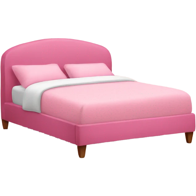 Pink bed emoji