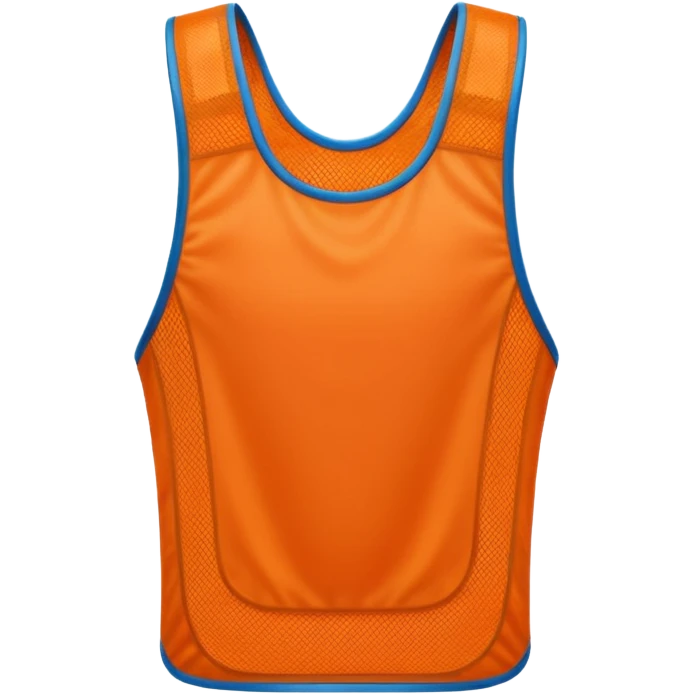 Training bib used for soccer training  emoji