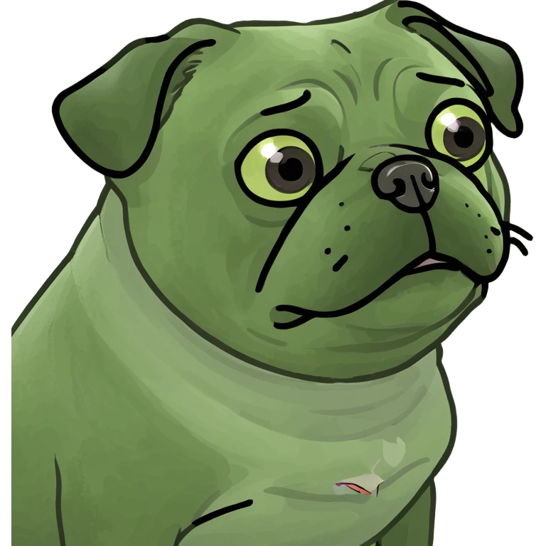 Pug emoji