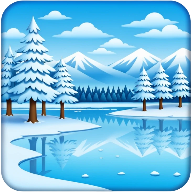 Snow winter ❄️⛄ emoji