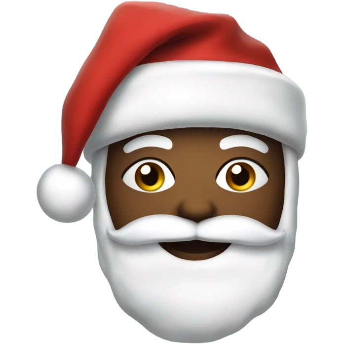 Santa sock emoji