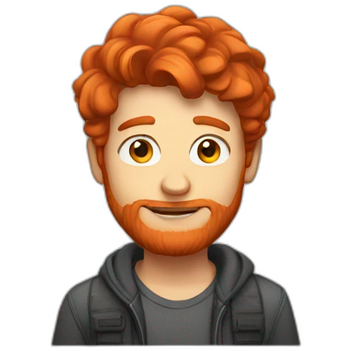 red haired guy emoji