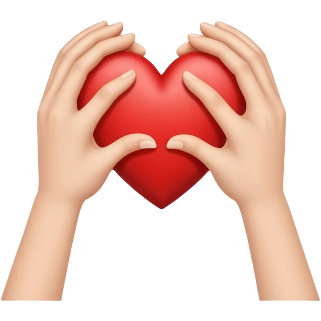 kalp yapan eller emoji