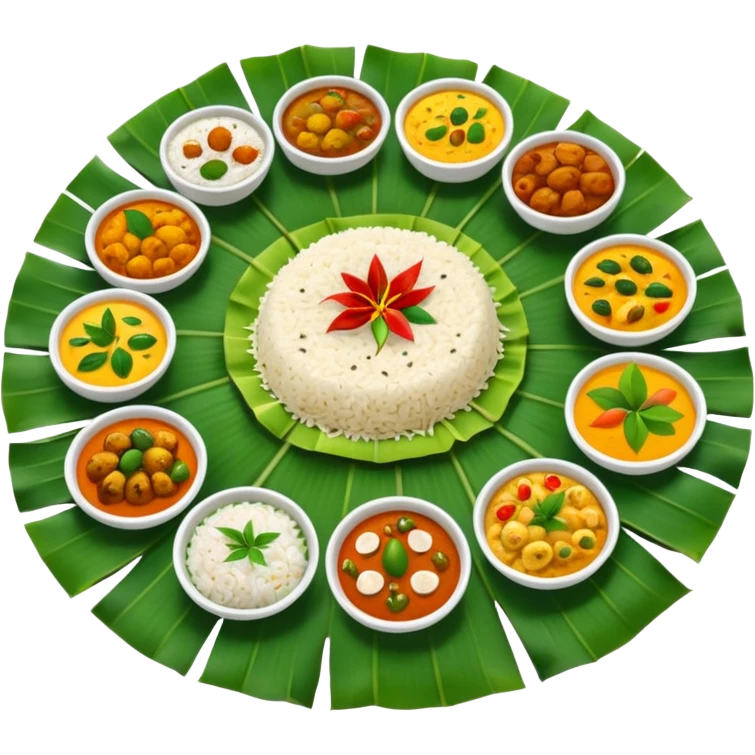 Kerala sadhya emoji