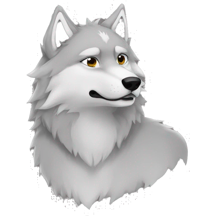 I want you to draw 4 wolf circles together~ emoji