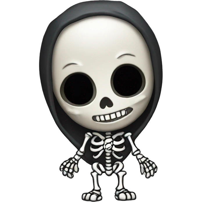 chibi skeleton emoji
