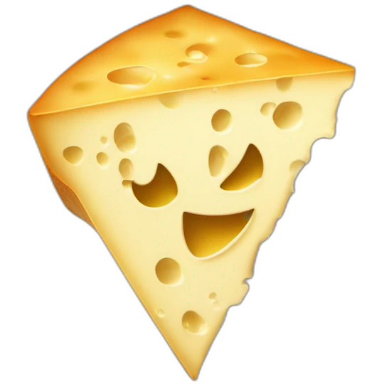 Fromage sur la tête d'un chauve emoji