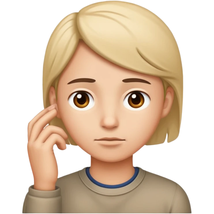 Think emoji