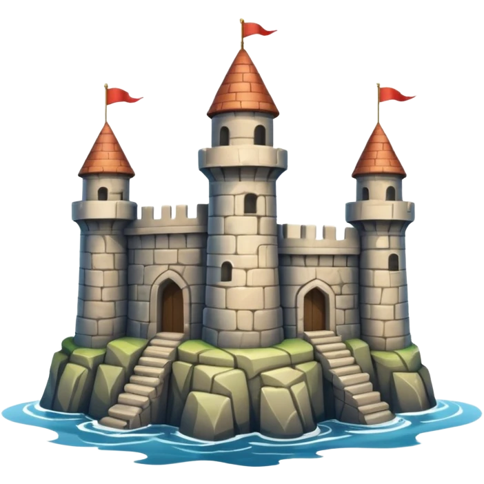 sea castle emoji