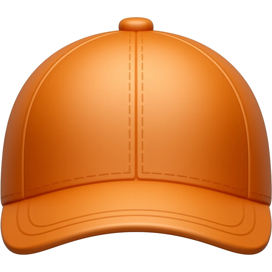 Orange cap emoji