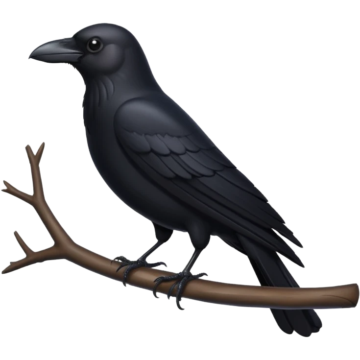 Black Crow emoji