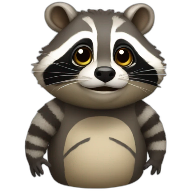 bufo-raccoon emoji