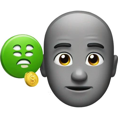 Broke financially emoji