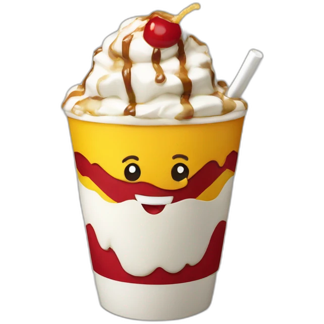 McDonald's Sundae emoji