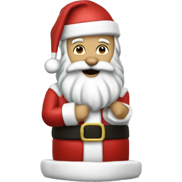 Stopper Santa  emoji