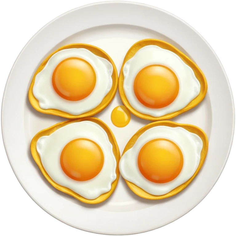 two fried eggs emoji