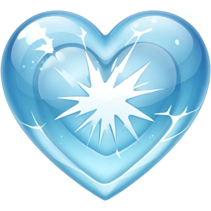 ice heart emoji