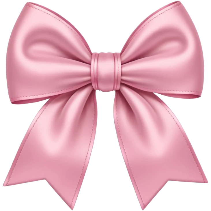 Pastel Pink Bow emoji