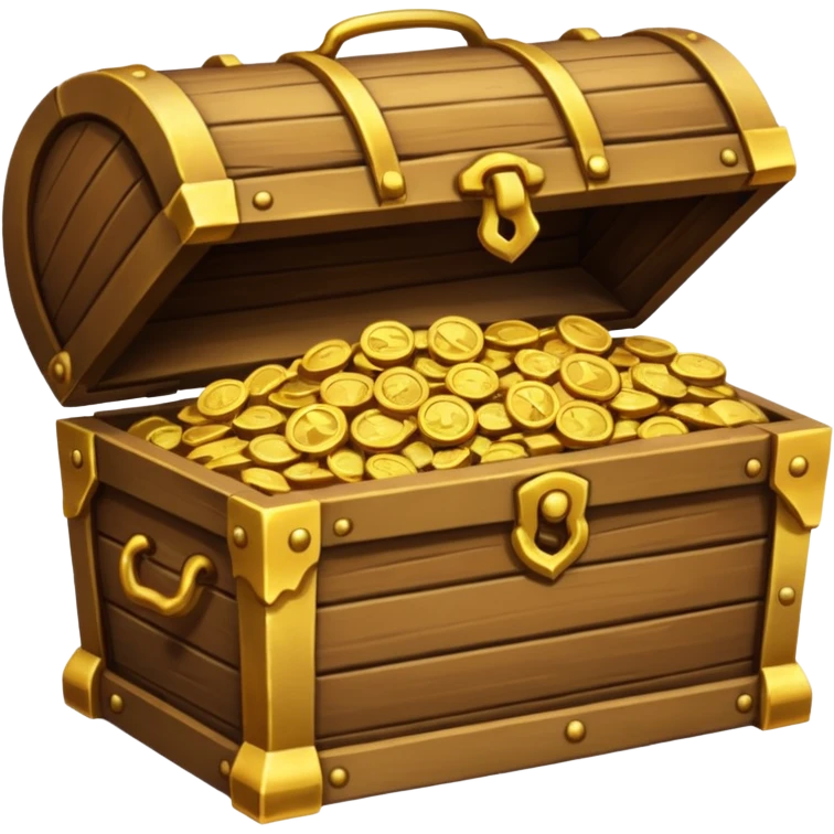 Buried treasure emoji
