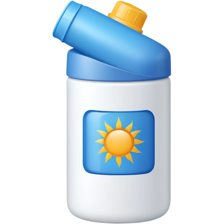 sun screen bottle emoji