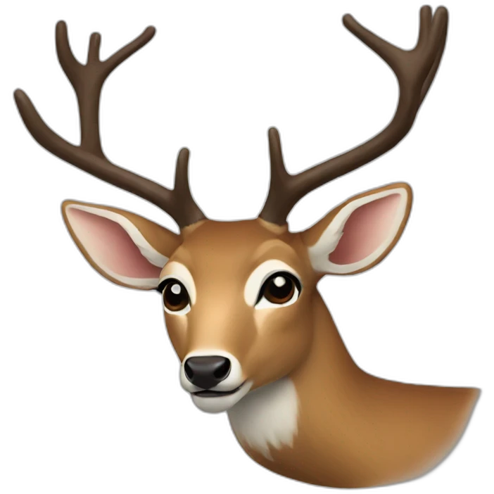 christian deer emoji