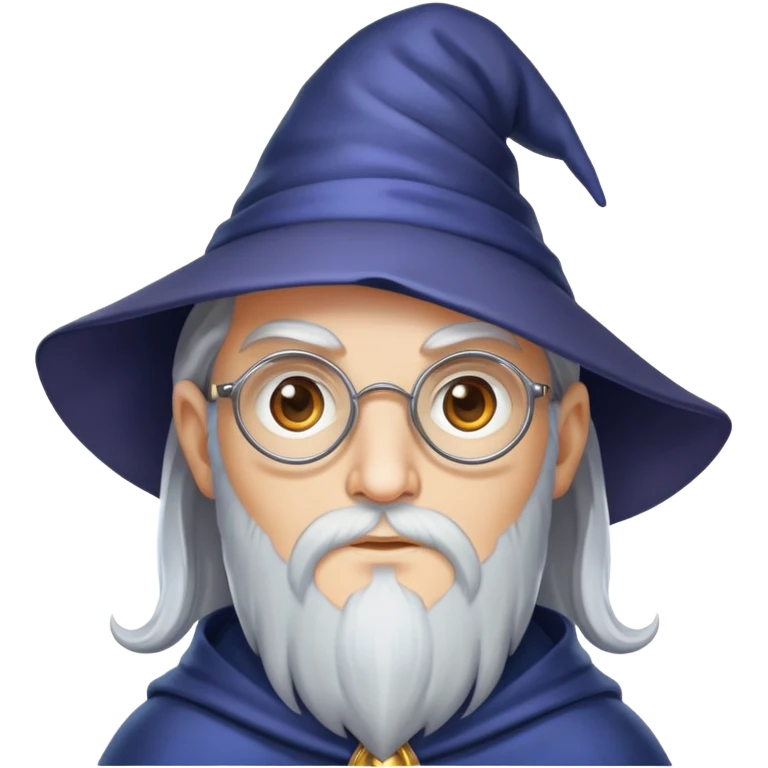 a wizard with an Apple Pro Vision on Eyes emoji