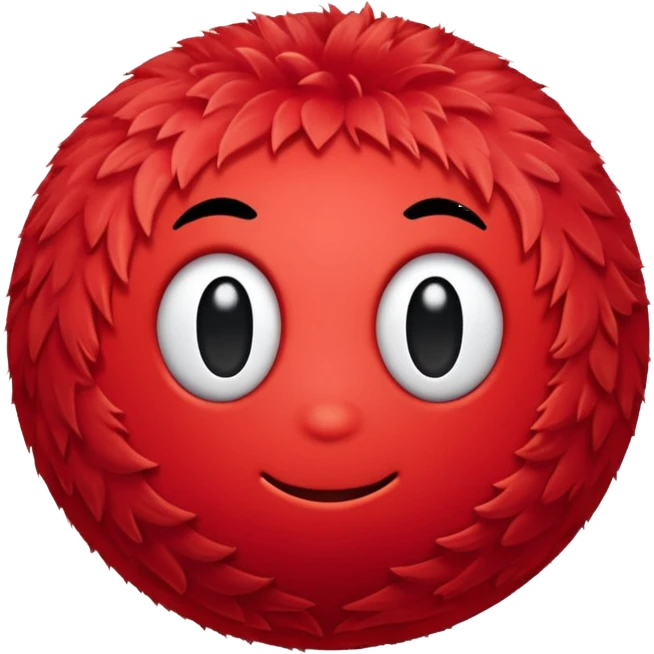 fuzz red emoji