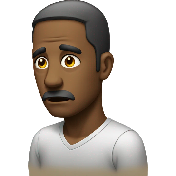 sad man emoji